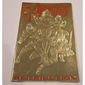 Avengers Comic Book 30th Anniversary Edition RETRIBUTUON Vol 1 366 Sept 1993